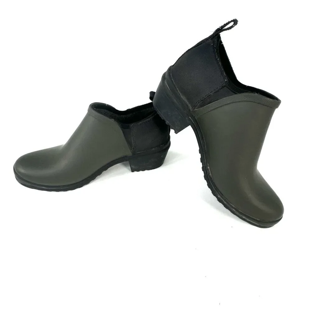 Bogs Vista Low Outdoor Rain boot Neo-Tech Rebound Woman’s US 6 EU 37 Green Black